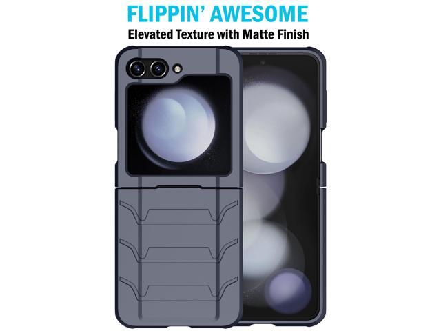 Case for Samsung Galaxy Z Flip 5, Special Ops Tactical Cover - Navy Blue