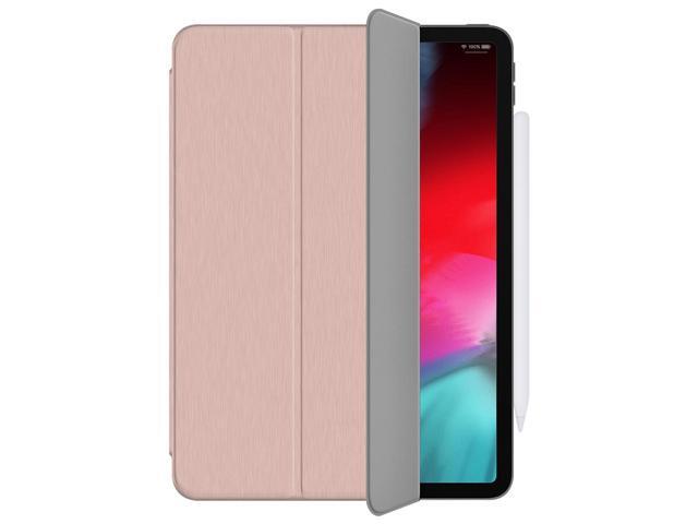 Rose Gold Pink Folio Flip Case Cover Viewing Stand for Apple iPad Pro 12.9' 2018