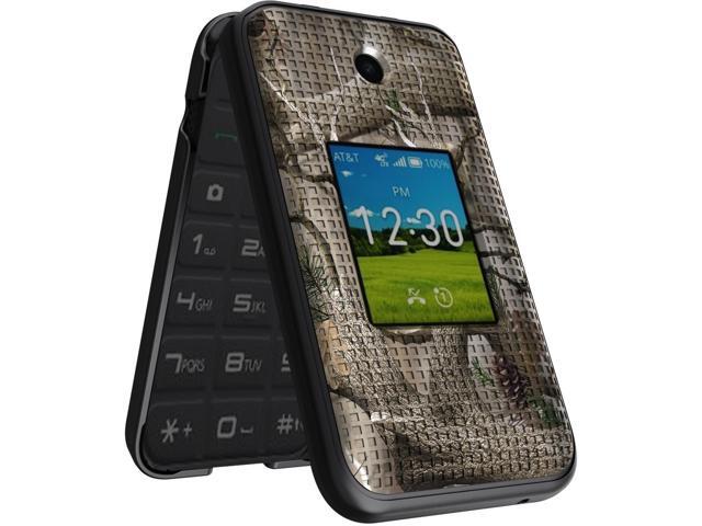 Outdoor Camouflage Hard Case Camo Cover for AT & T Cingular Flex 2 (Debut Flex)