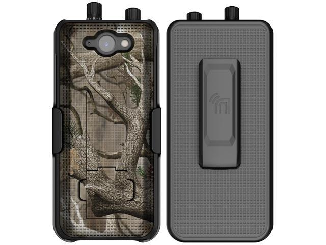 Hard Case and Belt Clip for Sonim XP5 Plus (X530/XP5900) XP5plus 5G - Bush Camo
