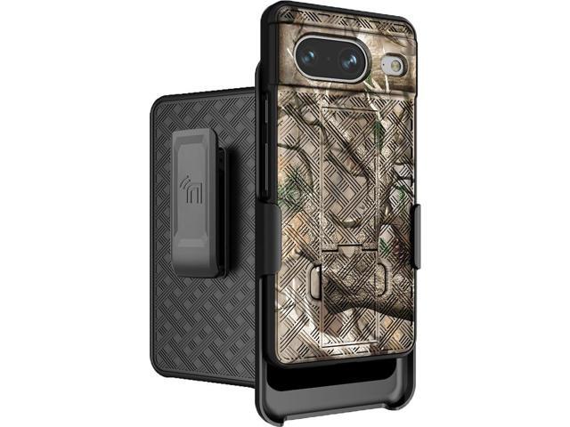 Slim Case and Belt Clip Holster Combo for Google Pixel 8 (2023) - Bush Camo