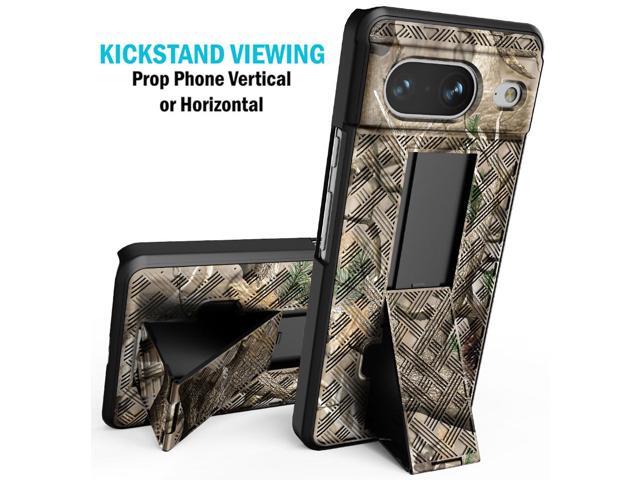 Slim Case and Belt Clip Holster Combo for Google Pixel 8 (2023) - Bush Camo