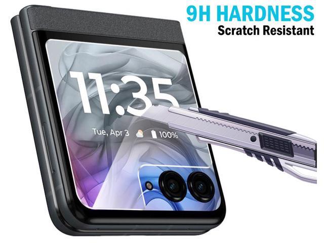 2X Tempered Glass Screen Protector 9H Crack Saver for Motorola RAZR 2024/2025