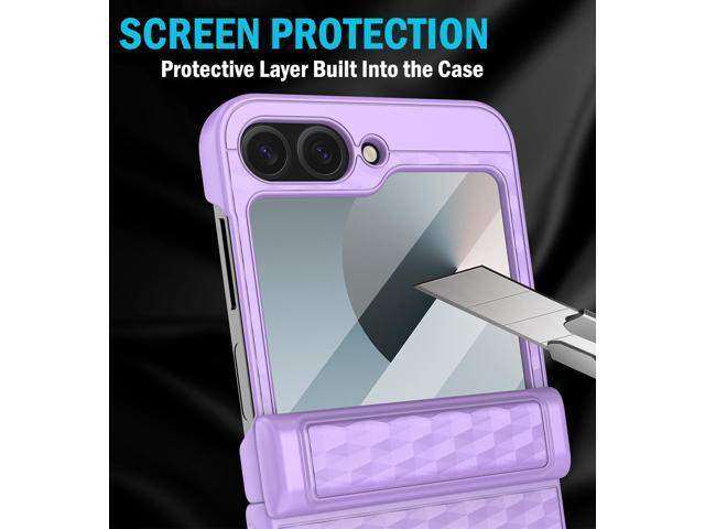 Case for Galaxy Z Flip 7 FE & Z Flip 6 - Hinge/Screen Protection - Pine Green