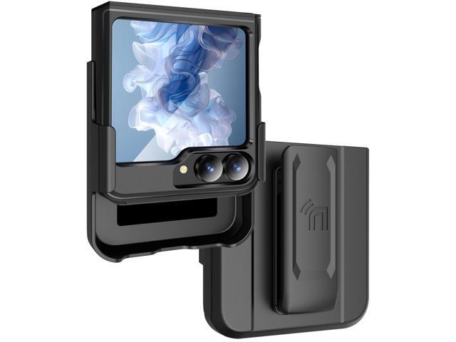 Rizz Case and Belt Clip Holster for Galaxy Z Flip 7 FE & Z Flip 6 - Matte Black