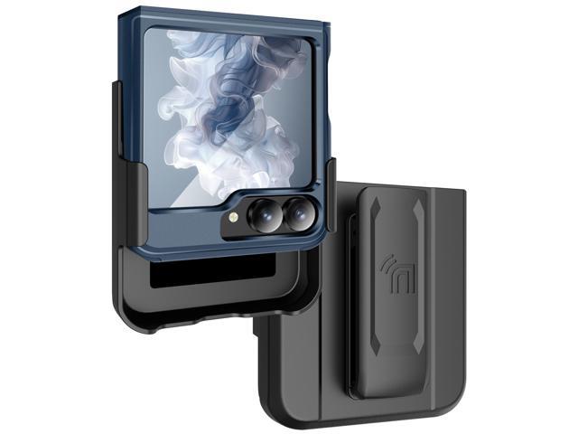 Rizz Case and Belt Clip Holster for Galaxy Z Flip 7 FE & Z Flip 6 - Navy Blue