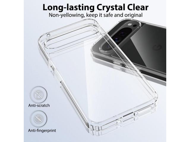 AquaFlex Anti-Shock Clear Case Slim Cover for Google Pixel 9 Pro XL