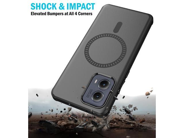 Case for Motorola Edge 2024 Phone - Matte Black (Compatible with MagSafe)