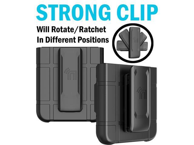 Case and Clip for Motorola RAZR ULTRA 2025, Compatible with MagSafe - Silver