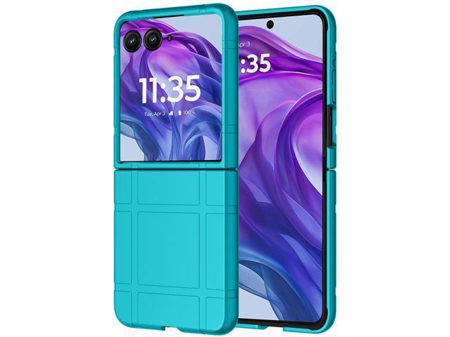 Hard Case Slim Cover for Motorola RAZR+ 2024/2025 (RAZR PLUS) - Aqua Teal Mint