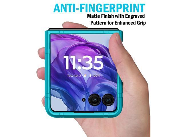 Hard Case Slim Cover for Motorola RAZR+ 2024/2025 (RAZR PLUS) - Aqua Teal Mint