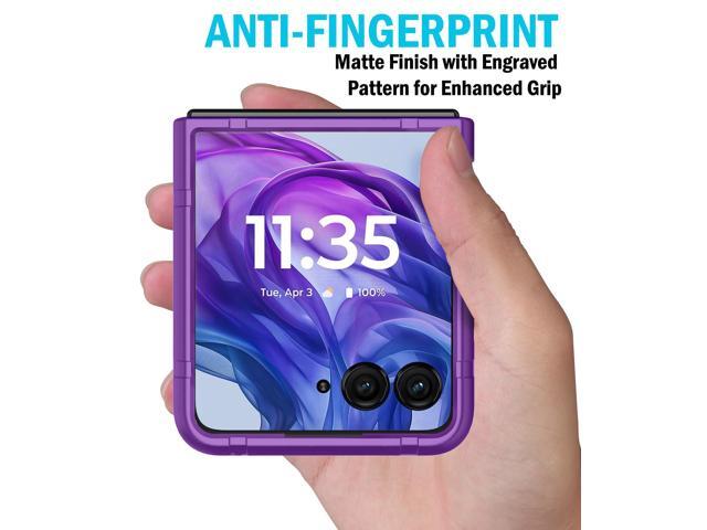 Hard Case Slim Cover for Motorola RAZR+ 2024/2025 (RAZR PLUS) - Purple
