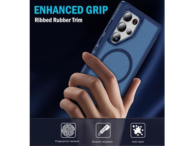 Tough Case for Samsung Galaxy S25 Ultra 5G - Compatible with MagSafe - Blue