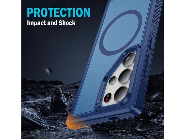 Tough Case for Samsung Galaxy S25 Ultra 5G - Compatible with MagSafe - Blue