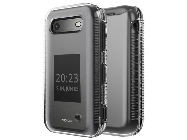 Transparent Clear Case Hard Shell Screen Cover for Nokia 2760 2780 Flip Phone