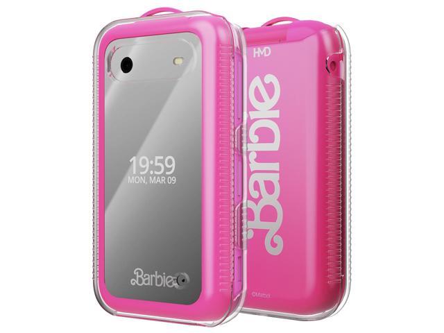 Clear Case Hard Shell Screen Cover for HMD Barbie Phone (USA VERSION) TA-1420