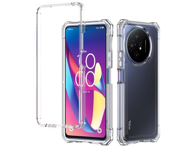 Clear Hybrid Case Cover (Anti-Shock) for TCL 60 XE NxtPaper 5G Phone (2025)