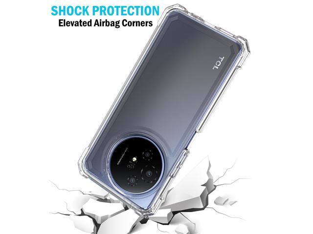Clear Hybrid Case Cover (Anti-Shock) for TCL 60 XE NxtPaper 5G Phone (2025)