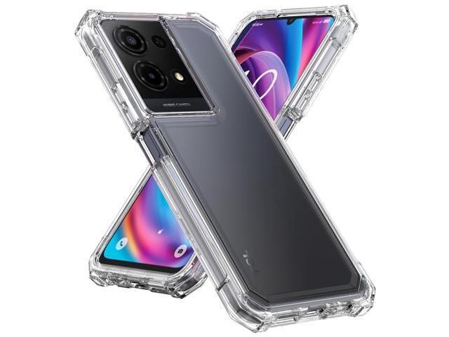 Clear Hybrid Case Cover (Anti-Shock) for Metro TCL K33 / K32 5G Phone (2025)