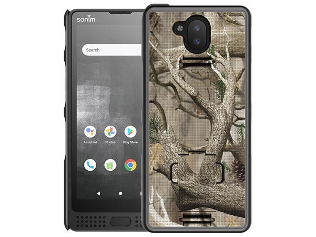 Real Woods Outdoor Camo Tree Hard Case Stand for Sonim XP10 5G Phone (XP9900)