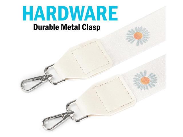 Universal Crossbody Phone Strap for Case with Zipper Pouch - Ivory Floral