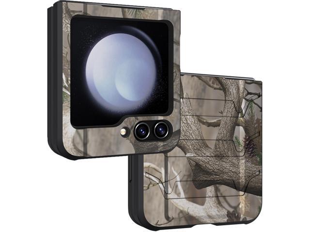 Case for Samsung Galaxy Z Flip 5, Special Ops Tactical Cover - Outdoor Camo Tree
