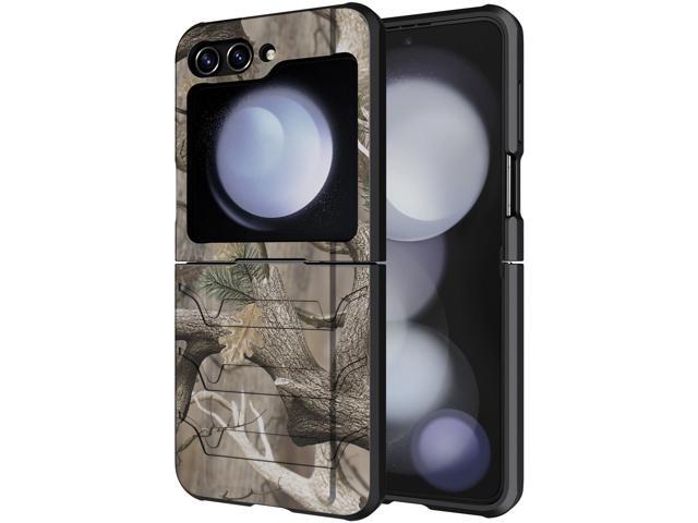 Case for Samsung Galaxy Z Flip 5, Special Ops Tactical Cover - Outdoor Camo Tree