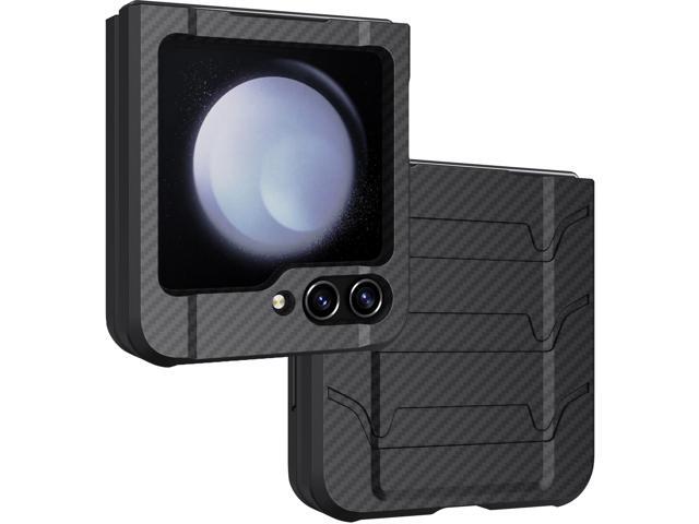 Case for Samsung Galaxy Z Flip 5, Special Ops Tactical Cover - Carbon Fiber