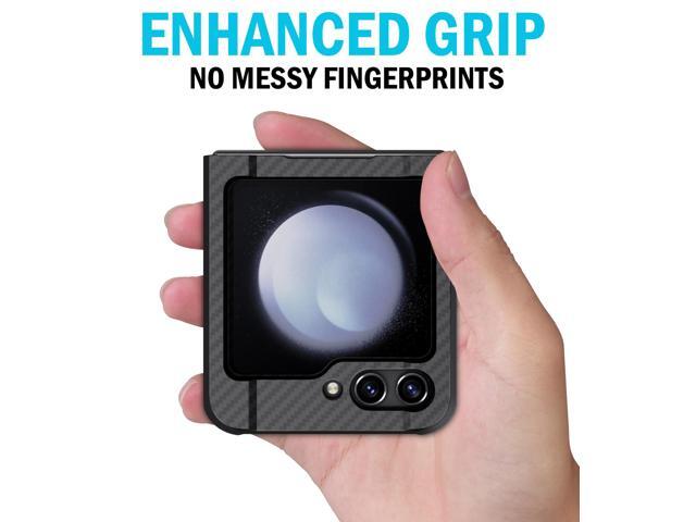 Case for Samsung Galaxy Z Flip 5, Special Ops Tactical Cover - Carbon Fiber