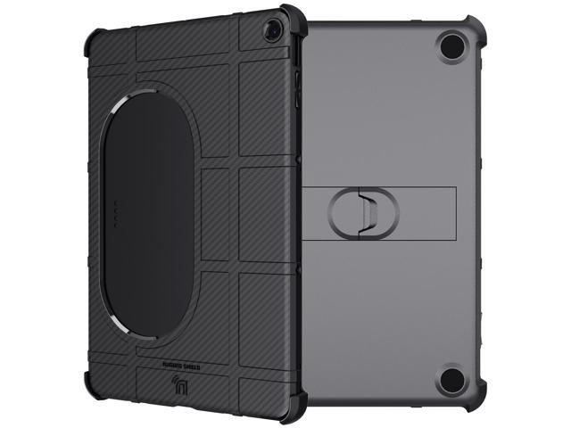 Rugged Case and Travel Cover Stand for Google Pixel Tablet (2023) - Carbon Fiber
