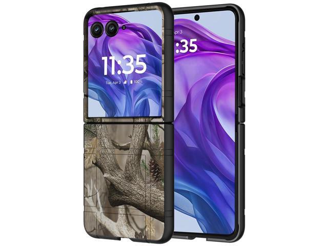 Camouflage Hard Case Slim Cover for Motorola RAZR+ 2024/2025 (RAZR PLUS) - Camo
