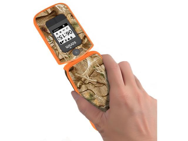 Orange Camouflage Bush Tree Camo Case Cover for Sonim XP3 Plus 4G (XP3900)