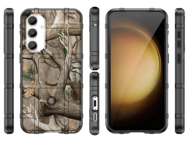 Special Ops Tactical Rugged Shield Case for Samsung Galaxy S23 FE - Bush Camo