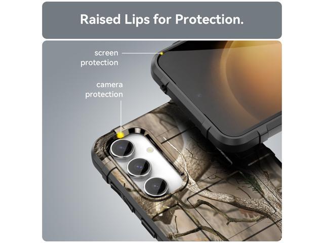 Special Ops Tactical Rugged Shield Case for Samsung Galaxy S23 FE - Bush Camo