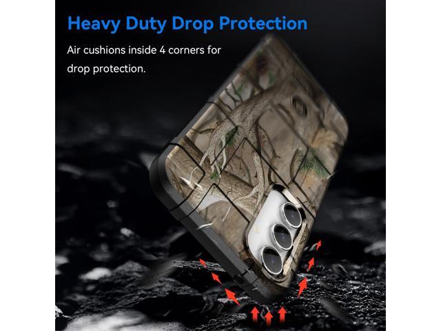 Special Ops Tactical Rugged Shield Case for Samsung Galaxy S23 FE - Bush Camo