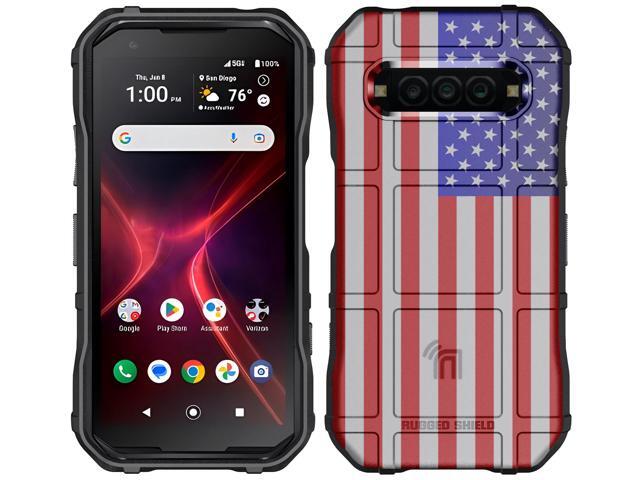 Special Ops Tactical Rugged Shield Case for Kyocera DuraForce Pro 3 - USA Flag
