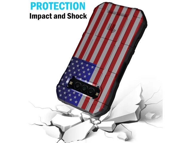 Special Ops Tactical Rugged Shield Case for Kyocera DuraForce Pro 3 - USA Flag