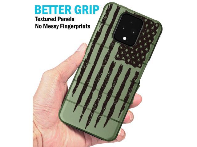 Case for Sonim XP Pro 5G Phone - Rugged Army USA Flag (Compatible with Magsafe)