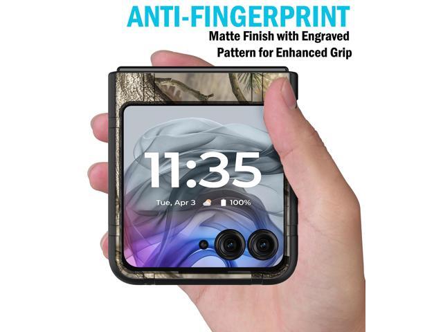 Camouflage Hard Case Slim Cover for Motorola RAZR 2024/2025 - Bush Camo