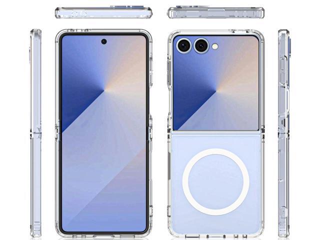 Clear Case for Samsung Galaxy Z Flip 7 Phone - Compatible with MagSafe