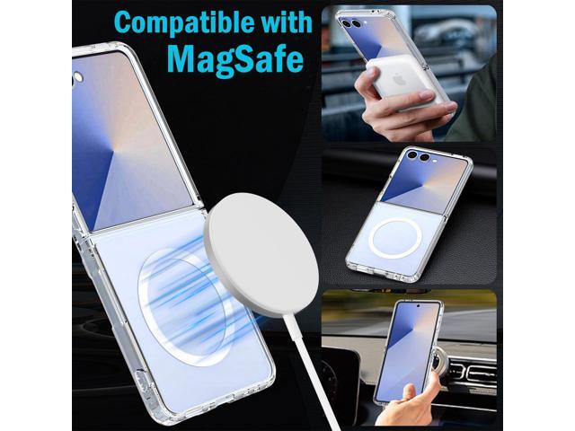 Clear Case for Samsung Galaxy Z Flip 7 Phone - Compatible with MagSafe