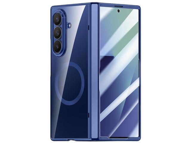 Screen Protect Case for Samsung Galaxy Z Fold 7 - Compatible with MagSafe - Blue