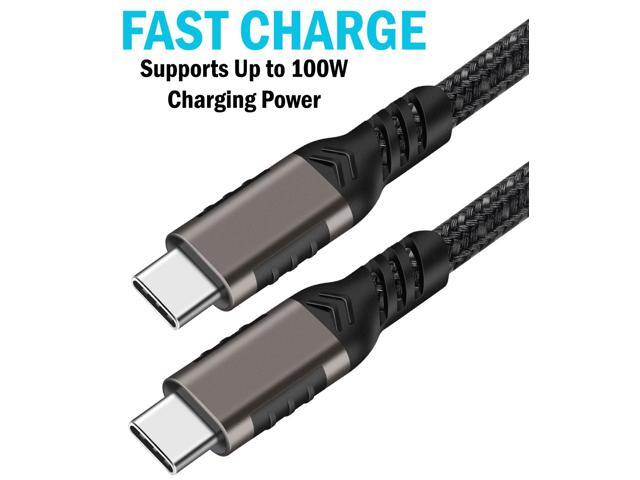 USB-C / TYPE-C Rugged Braided Charge/Sync Cable for Phone - 2 Meter Long 6.5 ft