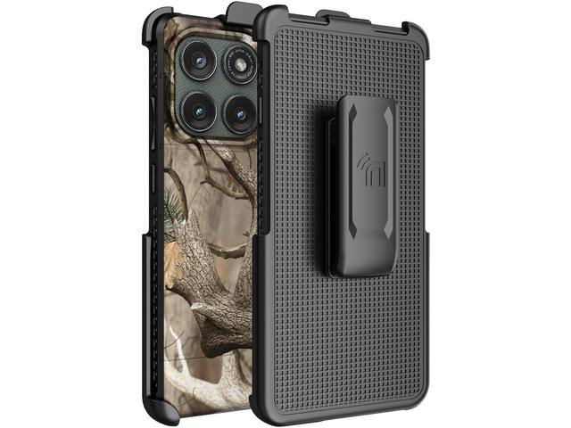 Case and Belt Clip for Motorola Edge 2026 Phone - Camo (Compatible with MagSafe)