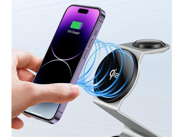 Desktop Mount Charger for Apple Watch, iPhone, Airpods (Compatible with Magsafe)