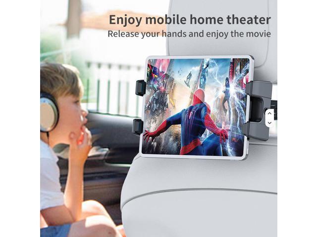 Car Seat Headrest Mount Holder Adjustable Universal for Tablet, iPad, Galaxy Tab
