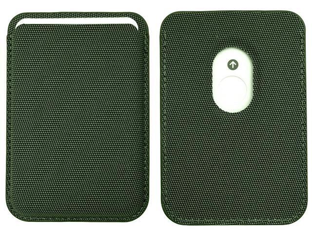 Woven Case + Wallet + Crossbody Strap for iPhone 17 Pro Max - Forest Green