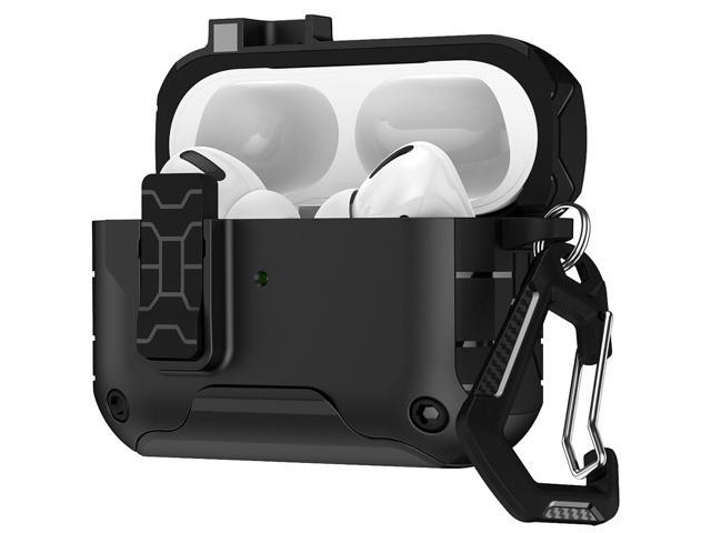 MagnaFlip Rugged Case for Airpods Pro 3 (Stand/Clip/Lanyard/Kit) - Matte Black