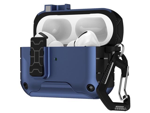 MagnaFlip Rugged Case for Airpods Pro 3 (Stand/Clip/Lanyard/Kit) - Midnight Blue