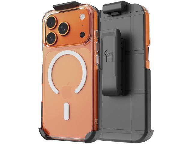 Case & Belt Clip Holster for iPhone 17 Pro (Compatible with Magsafe) - Clear